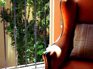 Luxury Rental Apartments Buenos Aires Sofa Orange Window French Balcony Day